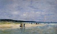 Boudin, Eugene - Beach near Trouville